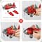 Glitzhome® 14" Christmas Metal Airplane with Gifts Table Décor